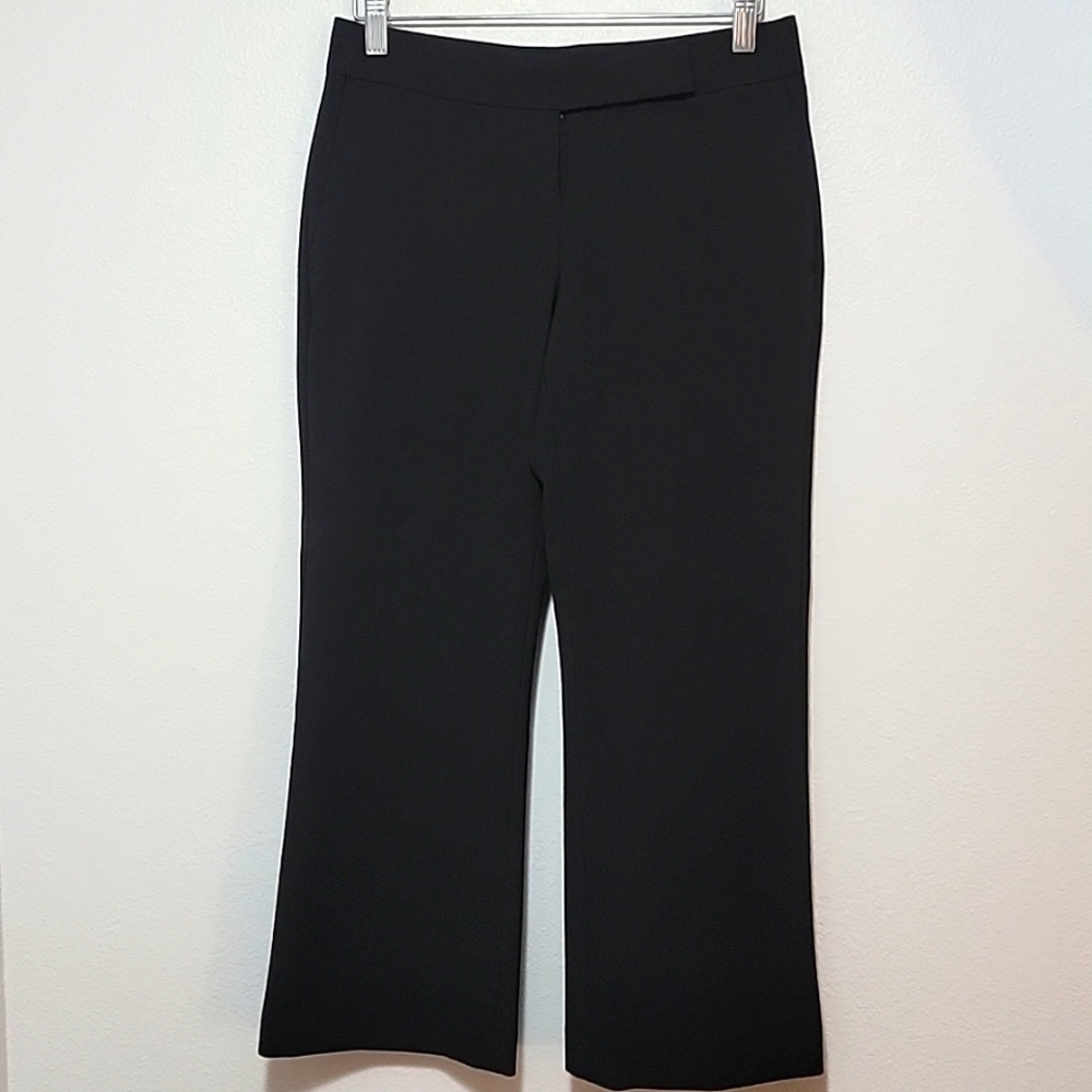 EXPRESS Womens Editor Crop Pants Size 0, Black